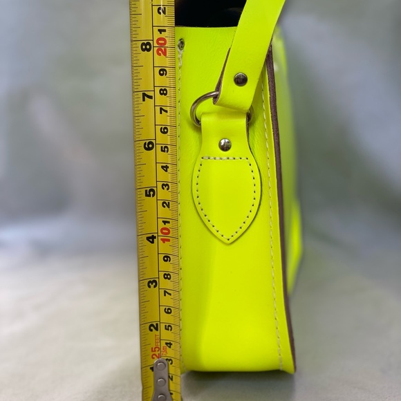 Custom Neon Genuine Leather Crossbody Bag by Cambridge Satchel England - Picture 6 of 6